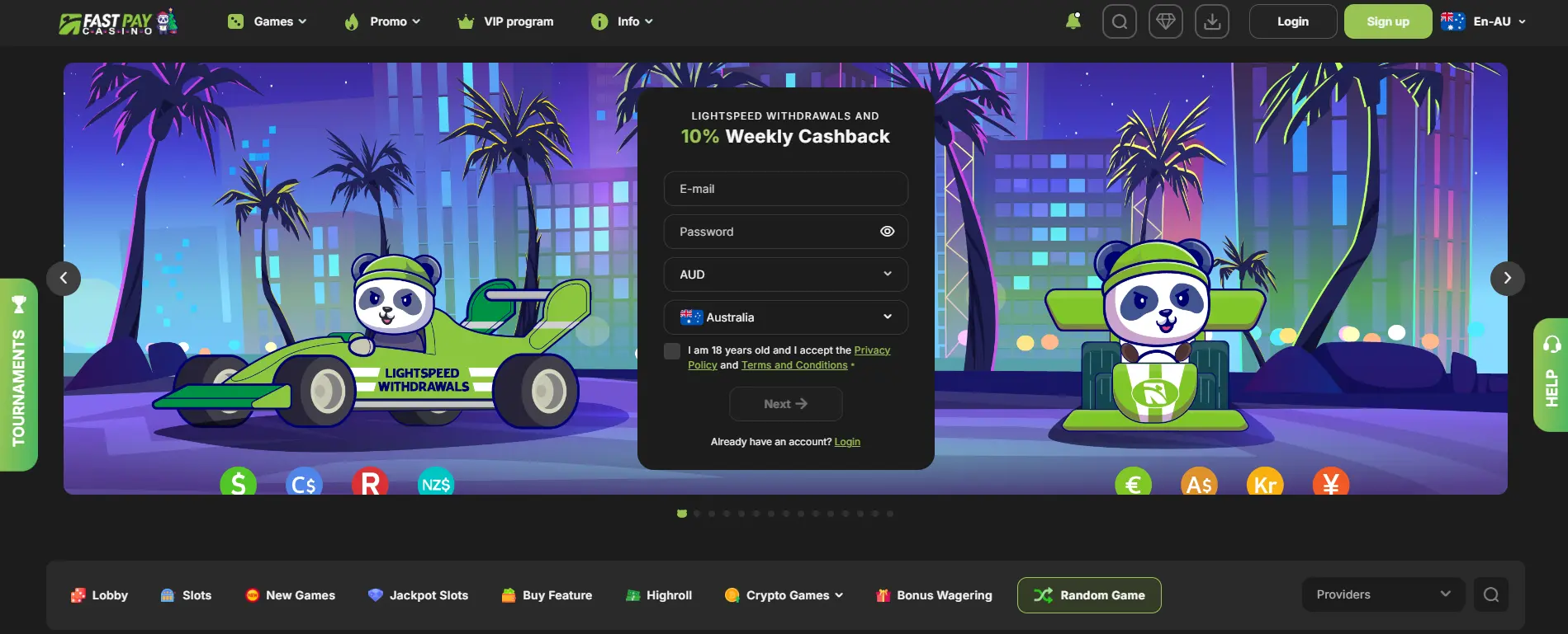 FastPay casino welcome bonus: start your journey with generous offers
