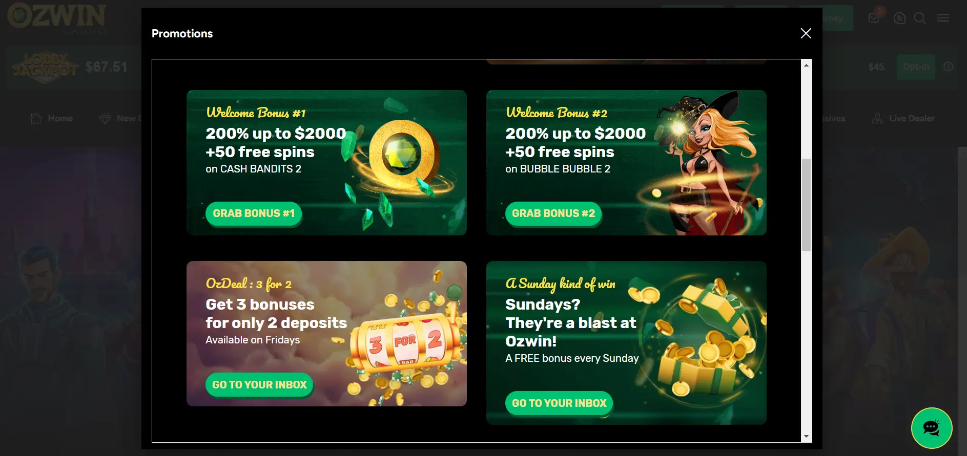 Bonuses are available deposit at Ozwin best casino Bonuses are available deposit at Ozwin casino