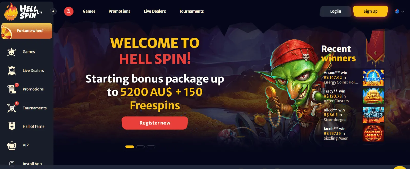 Hell Spin Australia Hell Spin