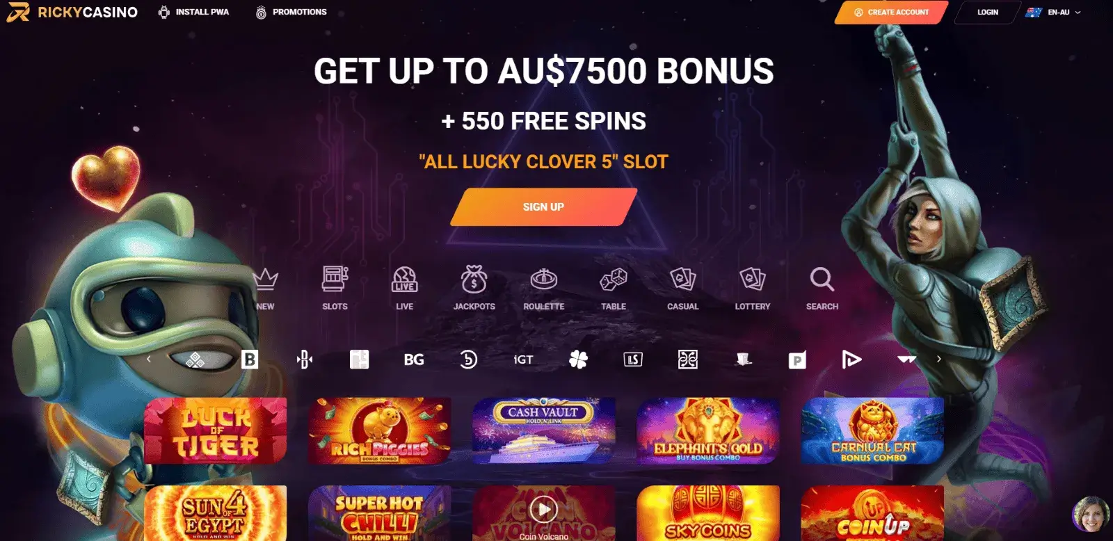Ricky Casino official site Ricky Casino
