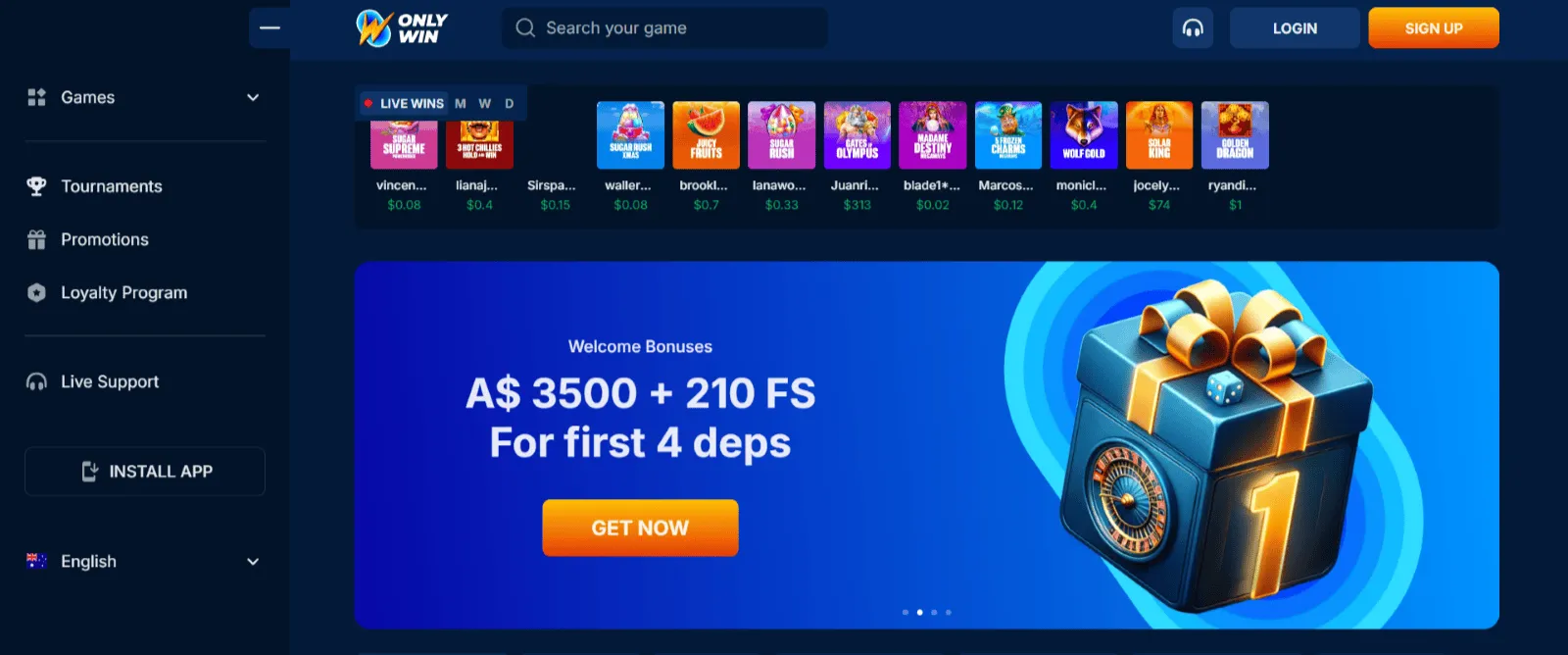 OnlyWin casino OnlyWin