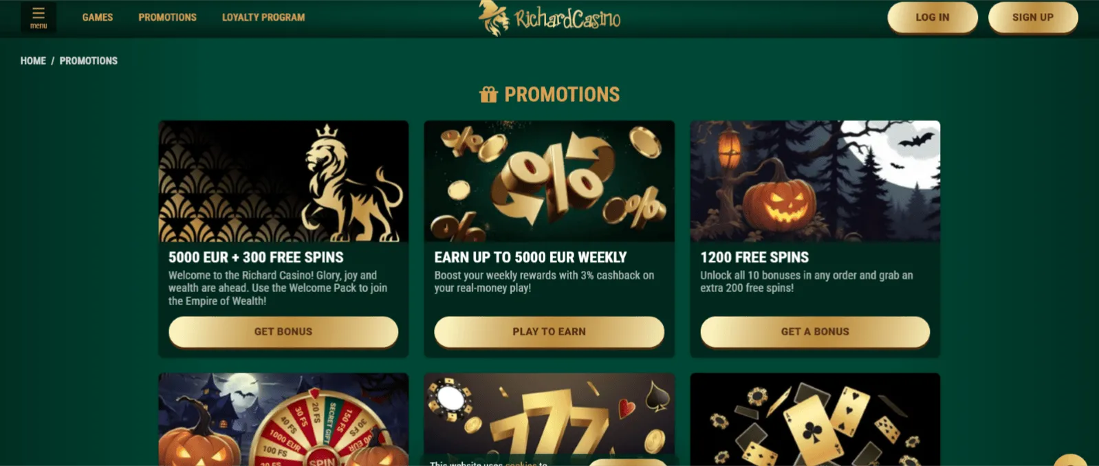 Richard Casino 2025 promo code Richard Casino promo code